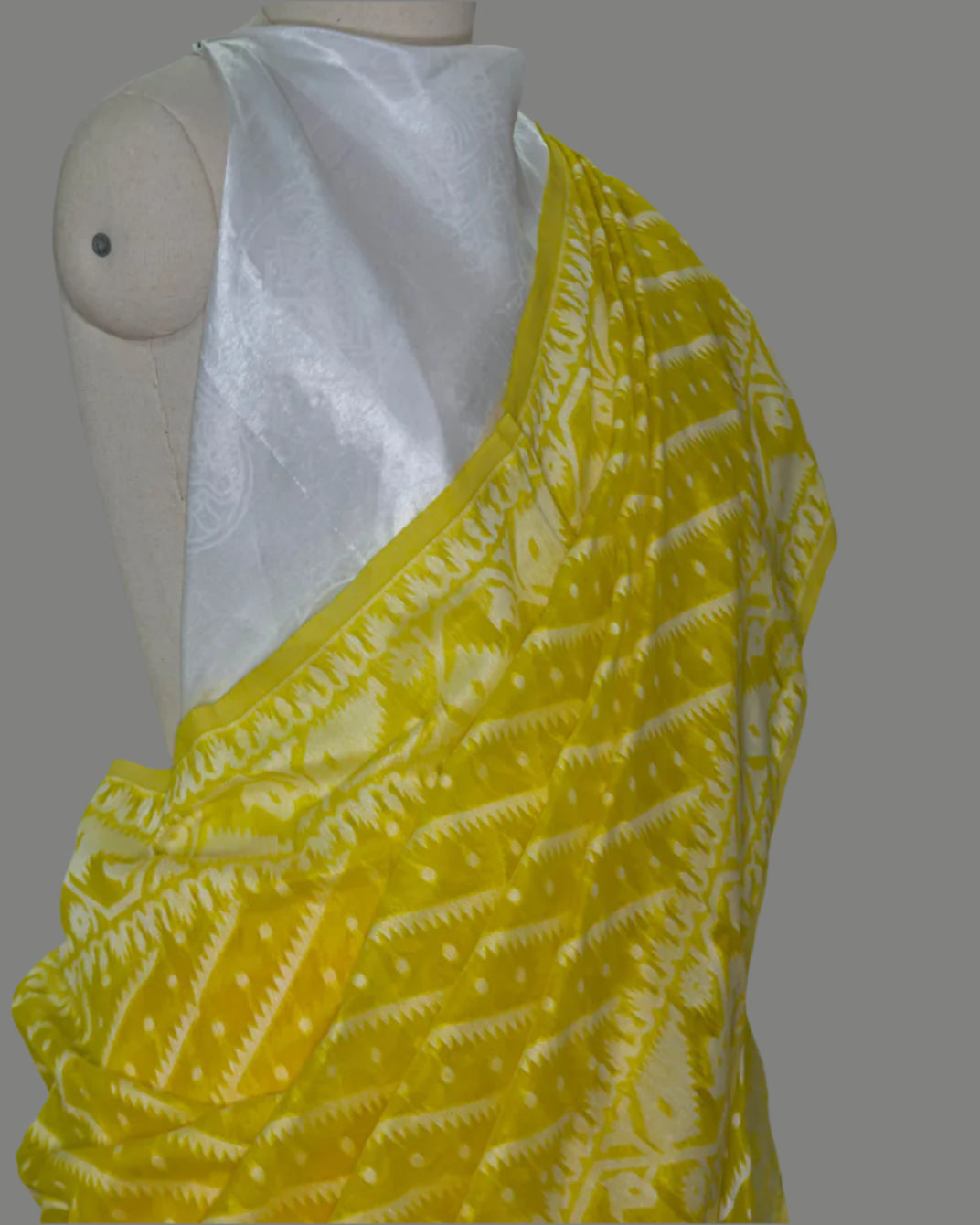Neon Green Intricately woven saree | simmpli ethnicc