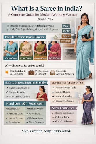 What Is a Saree in India? A Complete Guide for Modern Working Women