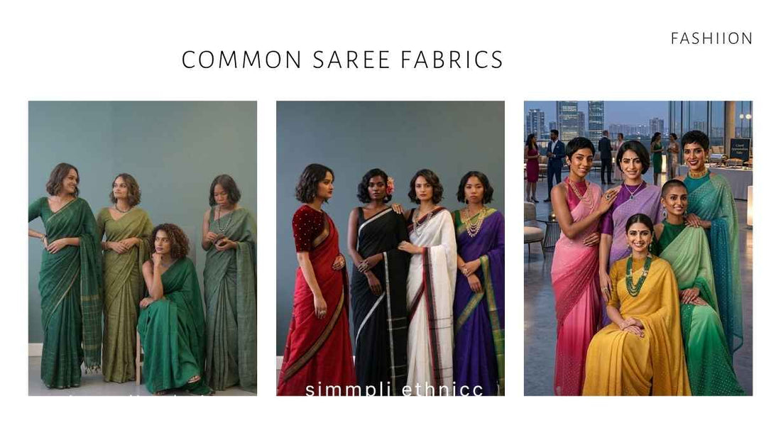 common saree fabrics-simmpli ethnicc