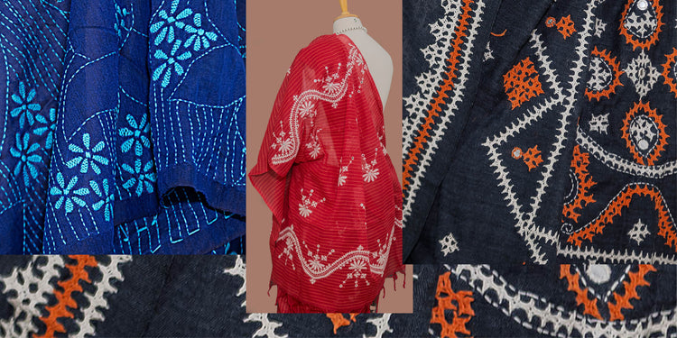 Embroidered Sarees Collection – Handcrafted |simmpli ethnicc