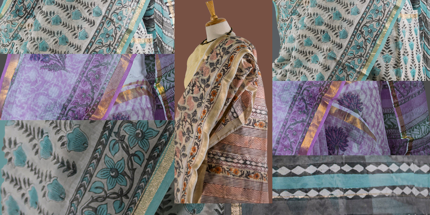 🎨 Printed Sarees Collection – Vibrant Prints | simmpli ethnicc