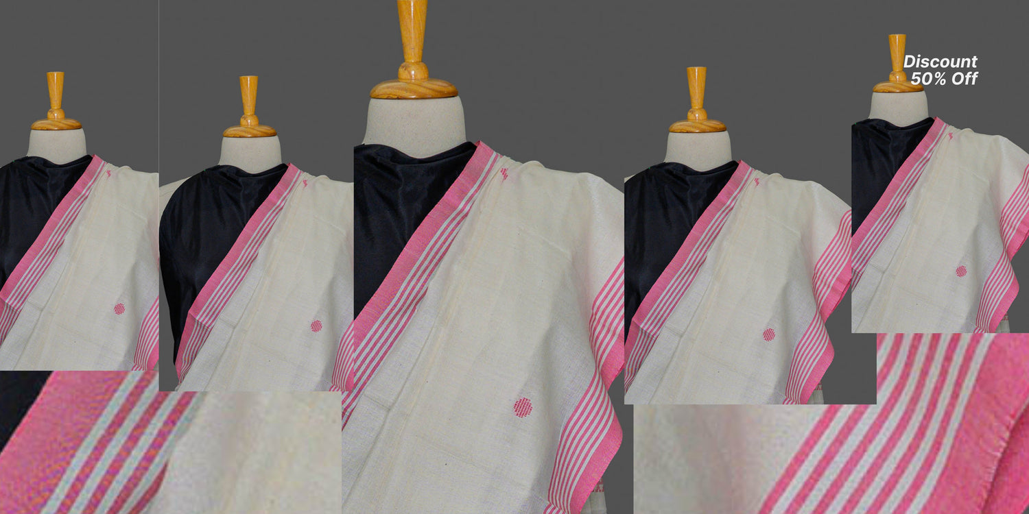 "Pure cotton Sarees - Soft & Stylish | simmpli ethnicc