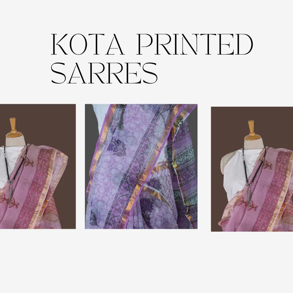 🌾 Kota Doria Sarees Collection – Lightweight | simmpli ethnicc